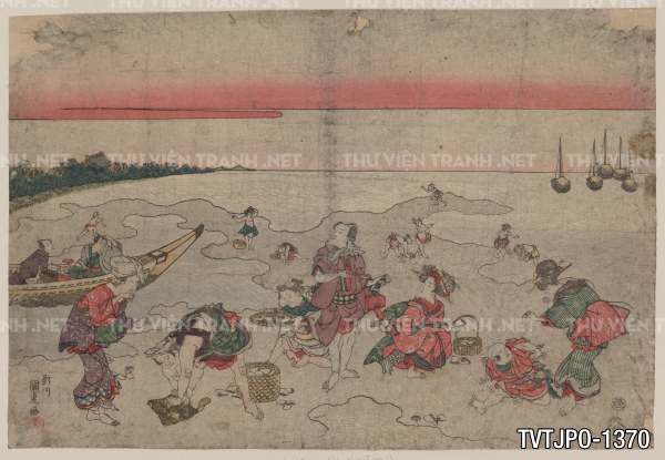 Tranh Nhật Bản  cổ Ukiyo-e -Ancient Japanese woodblock prints 4