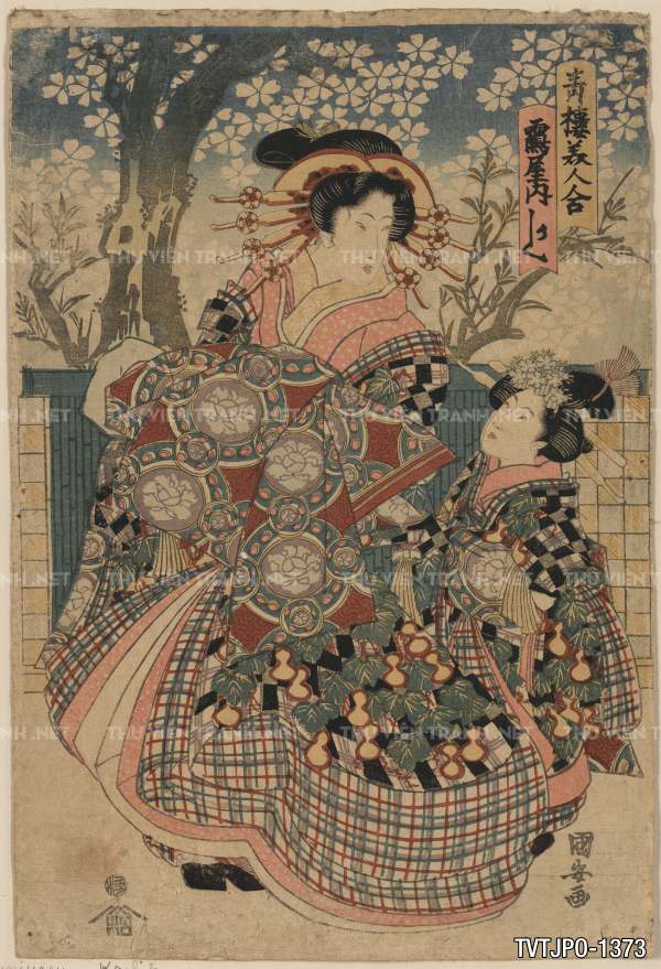Tranh Nhật Bản  cổ Ukiyo-e -Ancient Japanese woodblock prints 4