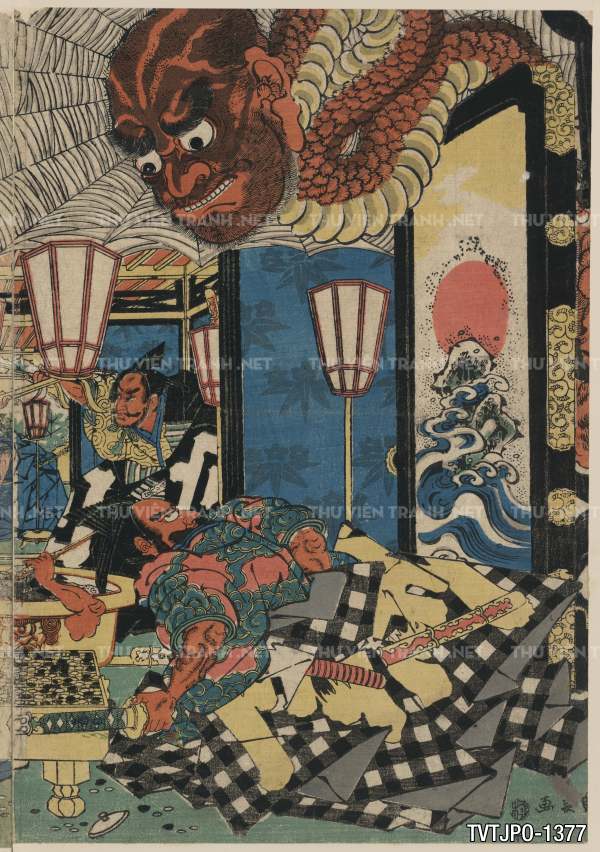 Tranh Nhật Bản  cổ Ukiyo-e -Ancient Japanese woodblock prints 4