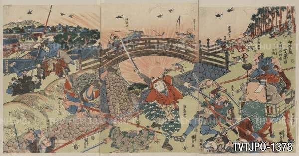 Tranh Nhật Bản  cổ Ukiyo-e -Ancient Japanese woodblock prints 4