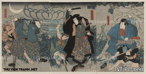 Tranh Nhật Bản  cổ Ukiyo-e -Ancient Japanese woodblock prints7