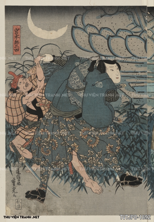 Tranh Nhật Bản  cổ Ukiyo-e -Ancient Japanese woodblock prints7