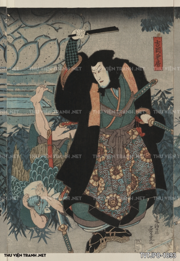 Tranh Nhật Bản  cổ Ukiyo-e -Ancient Japanese woodblock prints7