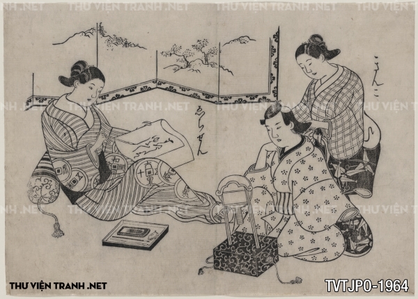 Tranh Nhật Bản  cổ Ukiyo-e -Ancient Japanese woodblock prints 7