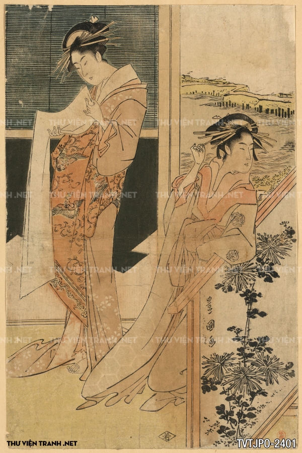 Tranh khắc gỗ Nhật Bản cổ, tranh Ukiyo-e