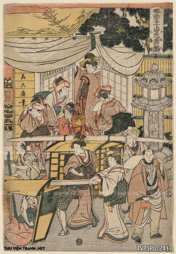 Tranh khắc gỗ Nhật Bản cổ, tranh Ukiyo-e