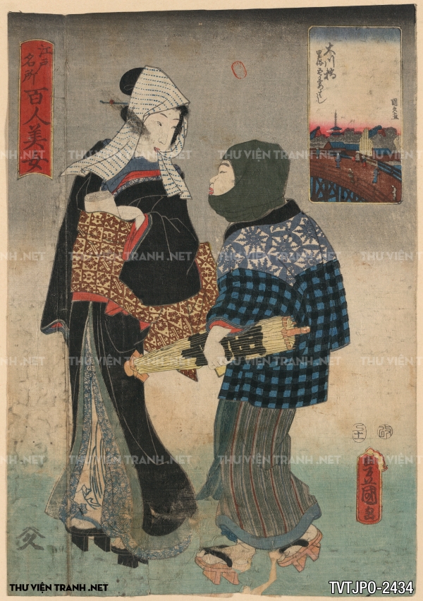Tranh vẽ Nhật Bản cổ của các bậc thầy Ukiyo-e