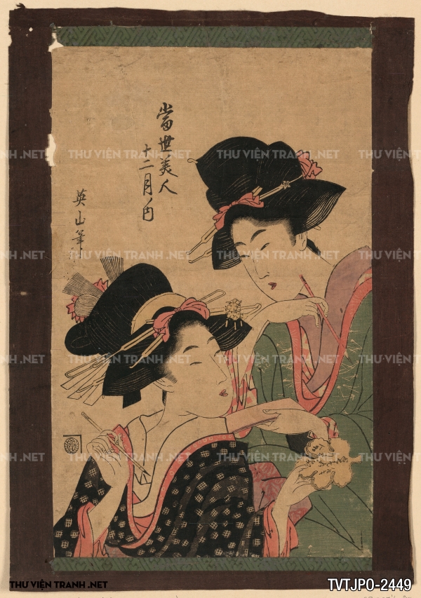 Tranh vẽ Nhật Bản cổ của các bậc thầy Ukiyo-e