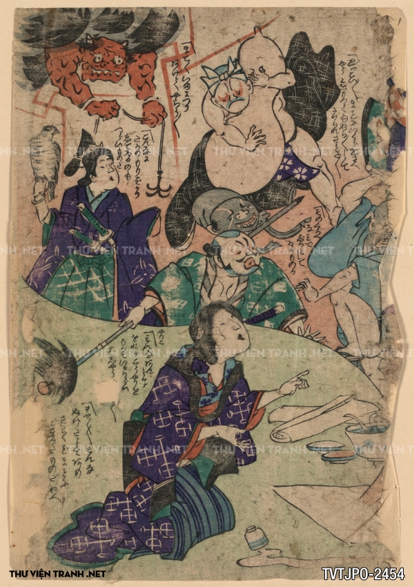 Tranh vẽ Nhật Bản cổ của các bậc thầy Ukiyo-e
