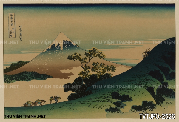 Tranh Nhật cổ vẽ tay Ukiyo-e 2