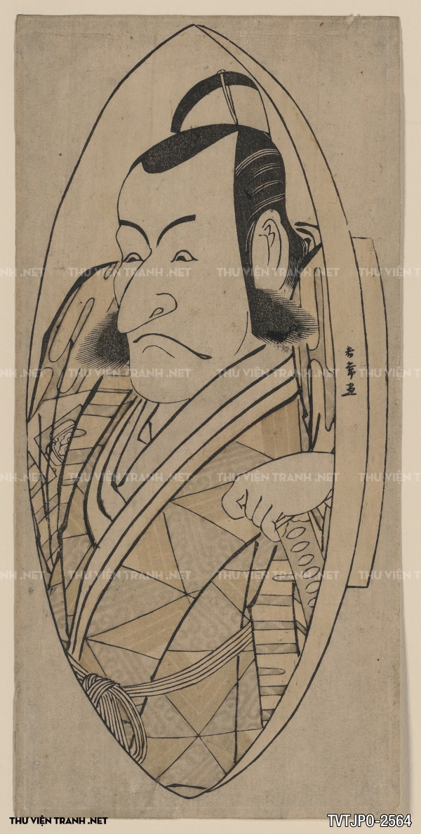 Tranh Nhật cổ vẽ tay Ukiyo-e 2