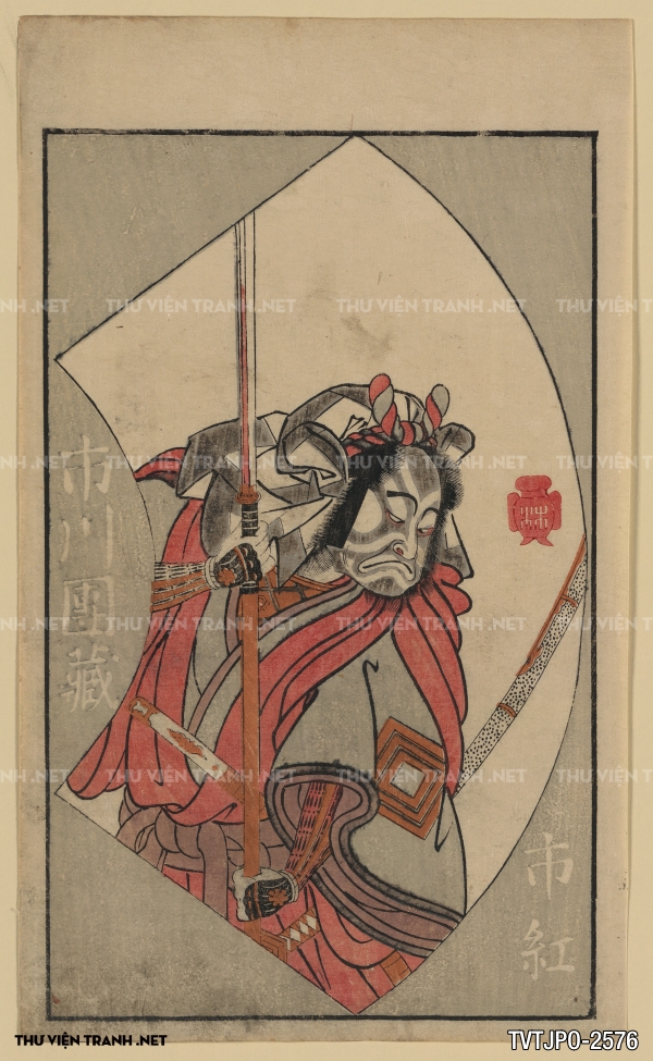 Tranh Nhật cổ vẽ tay Ukiyo-e 2