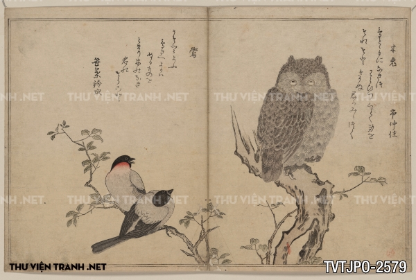 Tranh Nhật cổ vẽ tay Ukiyo-e 2