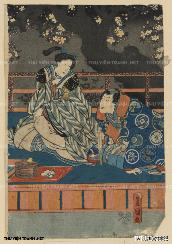 Tranh Ukiyo-e Nhật Bản cổ về cuộc sống người Nhật xưa