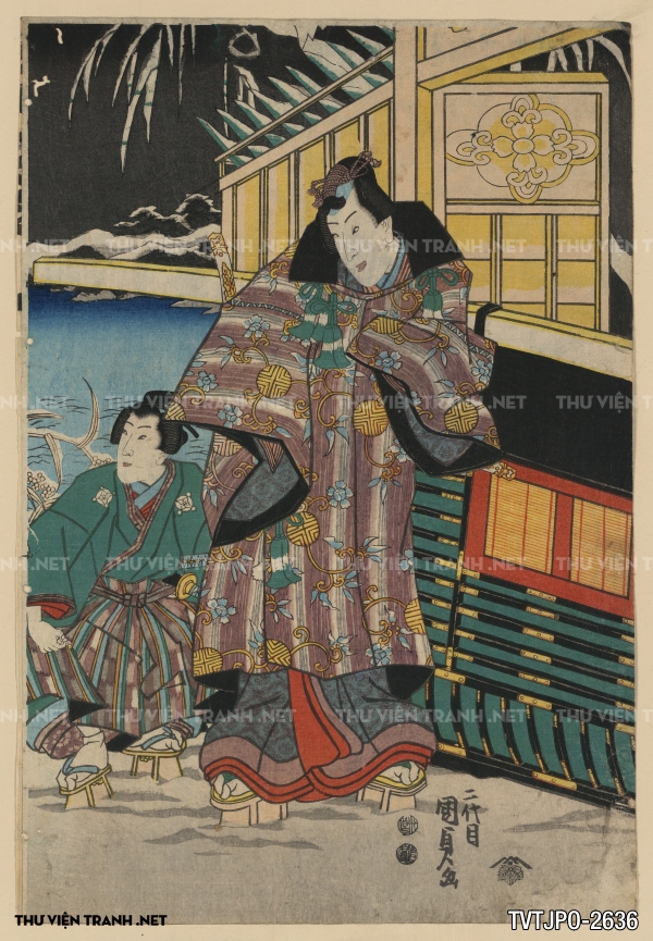 Tranh Ukiyo-e Nhật Bản cổ về cuộc sống người Nhật xưa