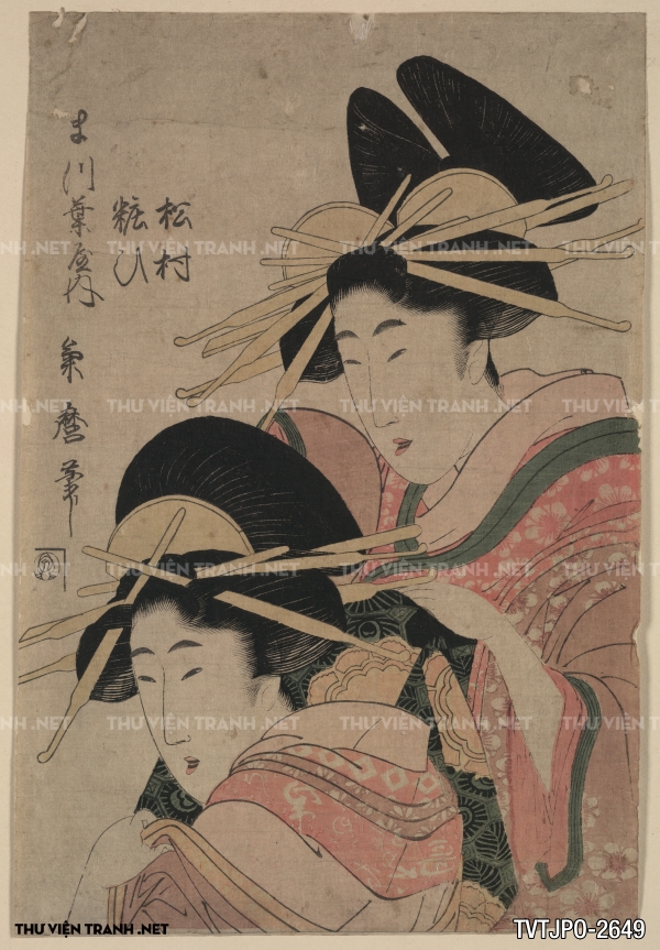 Tranh Ukiyo-e Nhật Bản cổ về cuộc sống người Nhật xưa