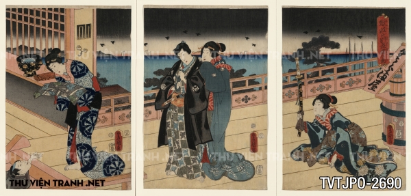 Tranh vẽ Nhật Bản cổ của các bậc thầy Ukiyo-e 2