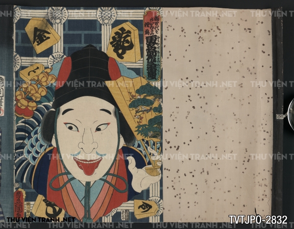 Tranh Nhật cổ Ukiyo-e vẽ tay