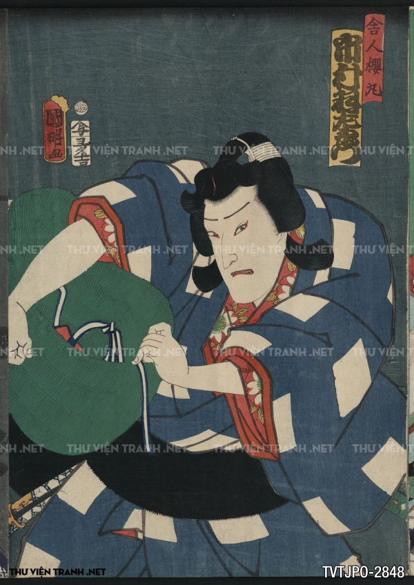 Tranh Nhật cổ Ukiyo-e vẽ tay