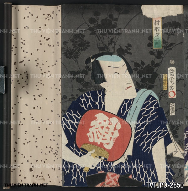 Tranh Nhật cổ Ukiyo-e vẽ tay