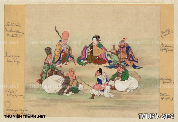 Tranh Nhật cổ Ukiyo-e vẽ tay