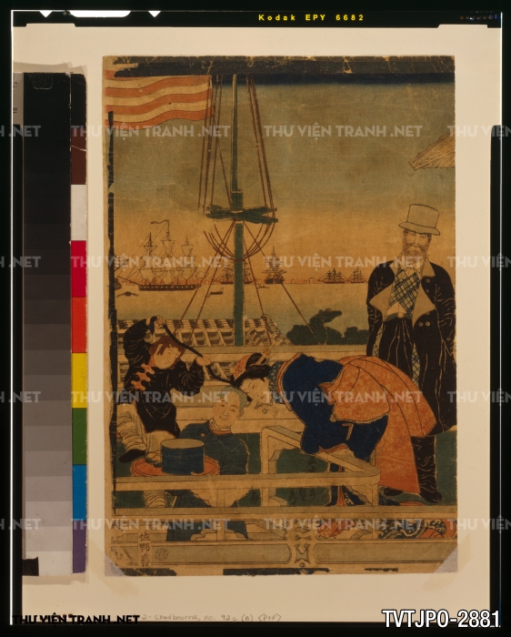 Tranh Nhật cổ Ukiyo-e vẽ tay 2