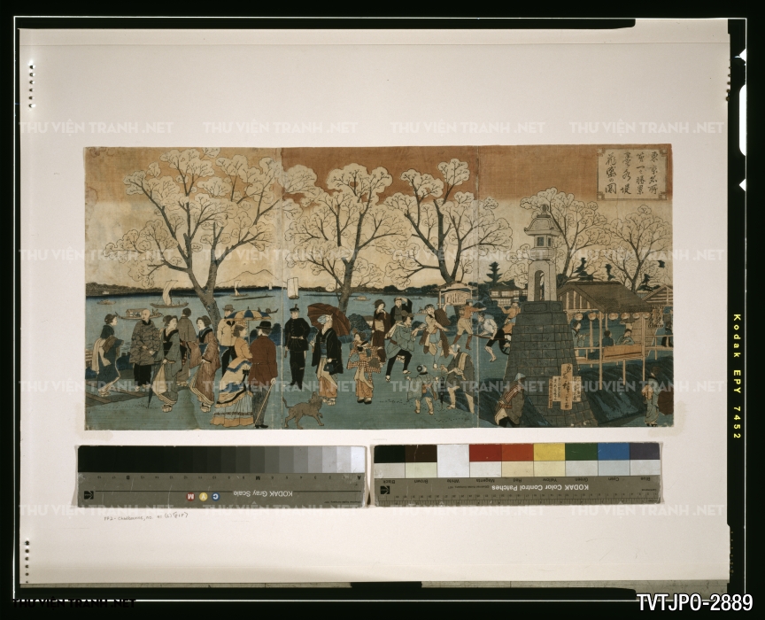 Tranh Nhật cổ Ukiyo-e vẽ tay 2