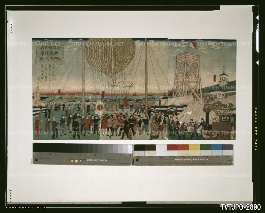 Tranh Nhật cổ Ukiyo-e vẽ tay 2