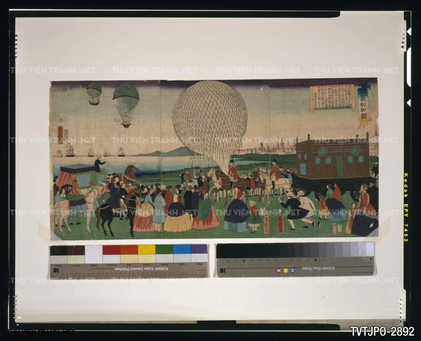 Tranh Nhật cổ Ukiyo-e vẽ tay 3