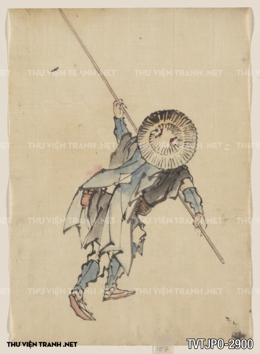 Tranh Nhật cổ Ukiyo-e vẽ tay 2
