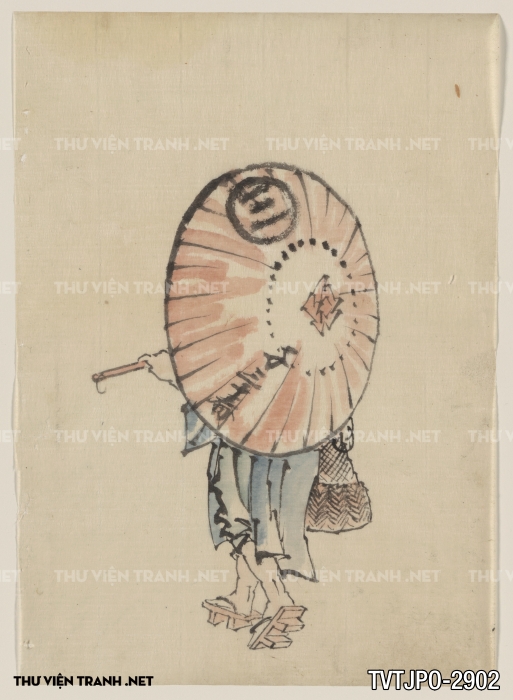 Tranh Nhật cổ Ukiyo-e vẽ tay 2