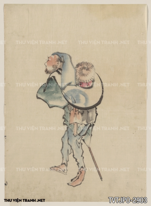 Tranh Nhật cổ Ukiyo-e vẽ tay 2