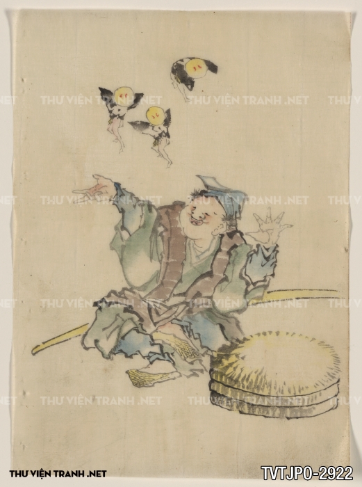 Tranh Nhật cổ Ukiyo-e vẽ tay 2