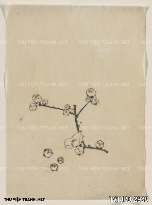 Tranh cổ Nhật Bản vẽ tay