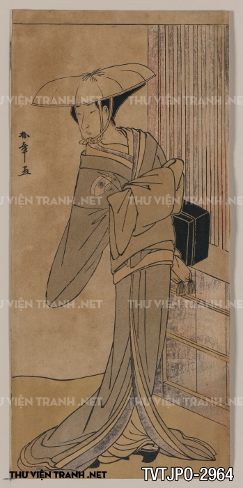 Tranh Nhật cổ Ukiyo-e vẽ tay 2