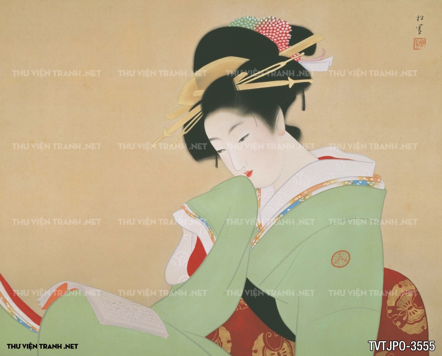 Tranh Nhật Bản Cổ Xưa Của Thầy Ukiyo-e 3