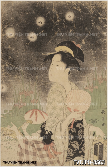 Tranh Nhật Bản Cổ Xưa Của Thầy Ukiyo-e 3
