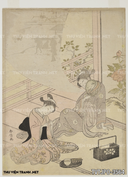 Tranh Nhật Bản Cổ Xưa Của Thầy Ukiyo-e 3