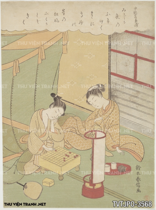 Tranh Nhật Bản Cổ Xưa Của Thầy Ukiyo-e 3