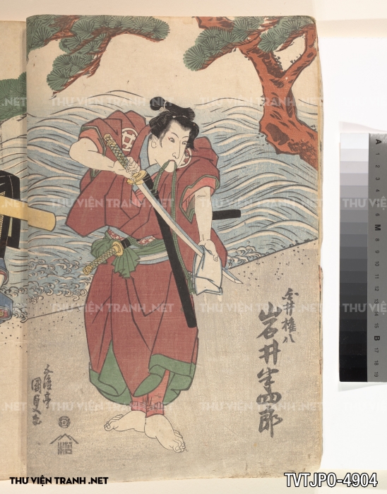 Tranh Ukiyo-e Nhật Bản cổ 1