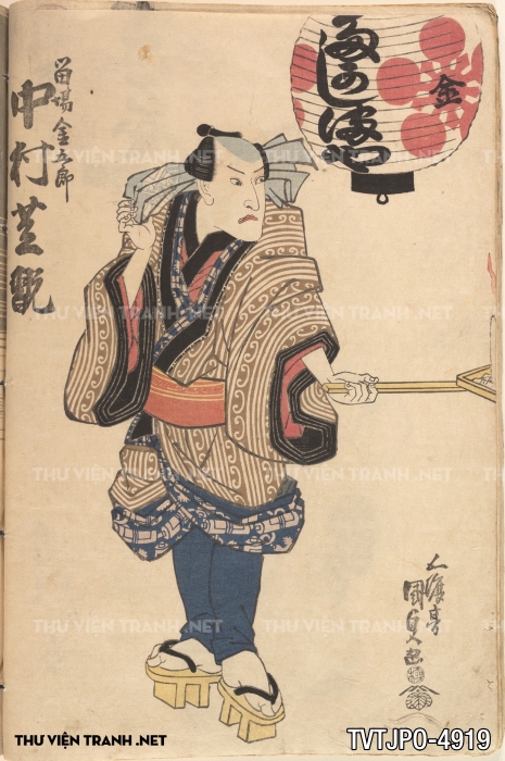Tranh Ukiyo-e Nhật Bản cổ 1