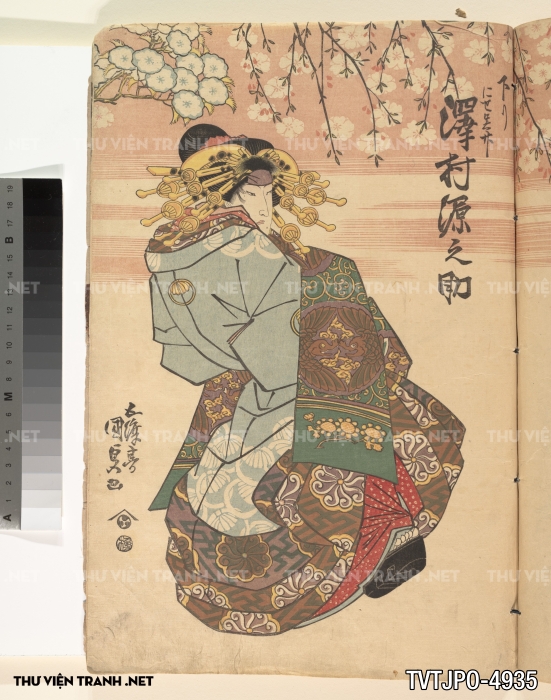 Tranh Ukiyo-e Nhật Bản cổ 2