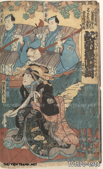 Tranh Ukiyo-e Nhật Bản cổ 2