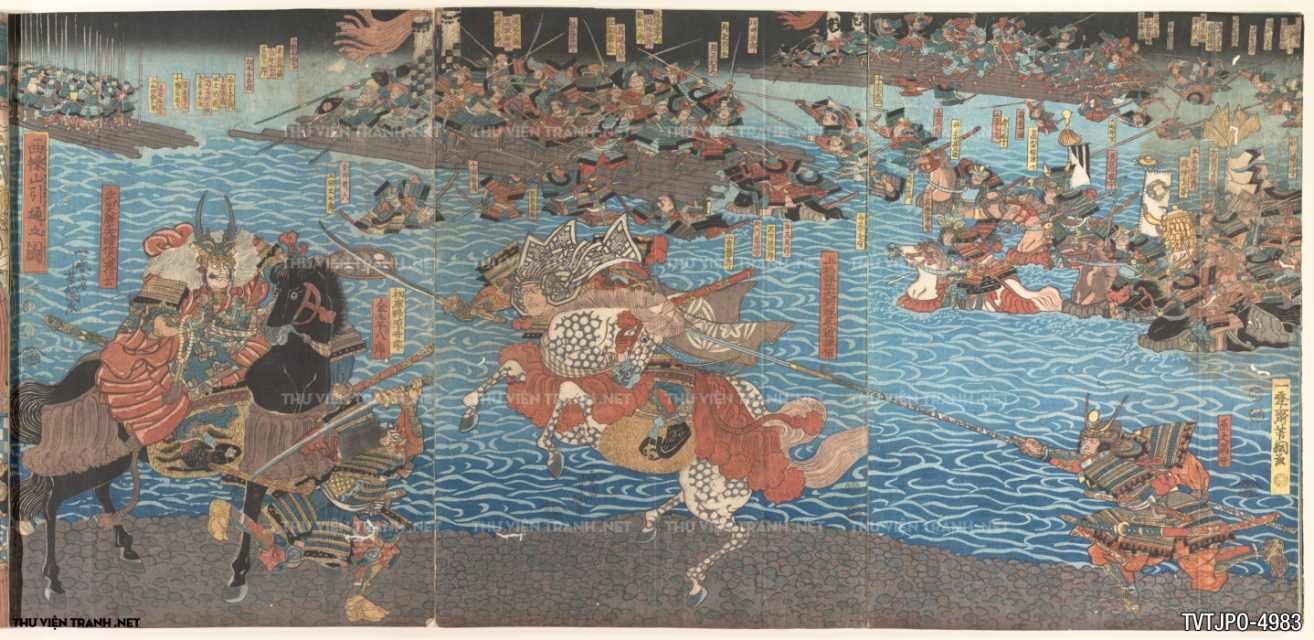 Tranh Ukiyo-e Nhật Bản cổ 4