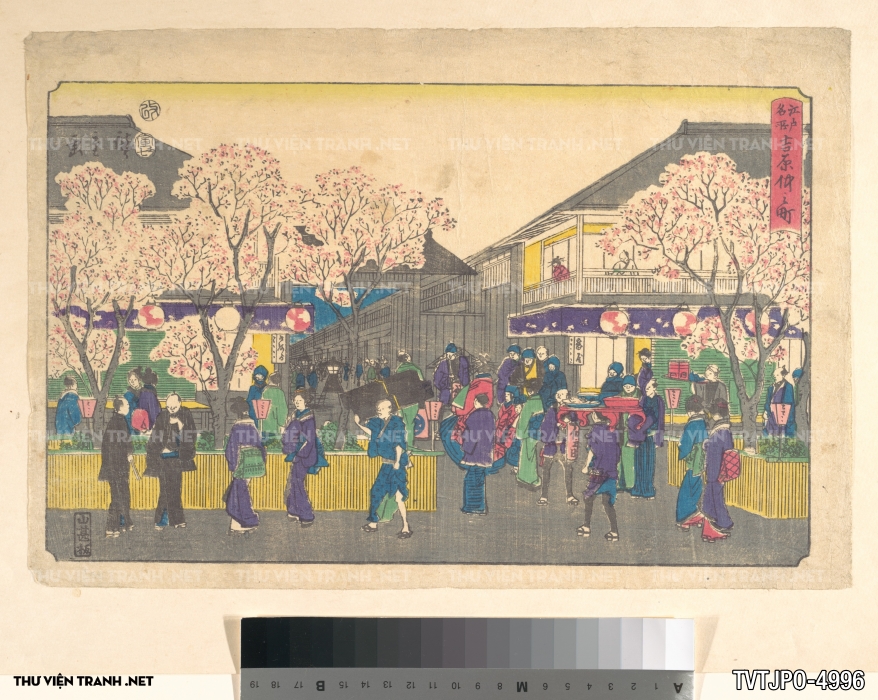 Tranh Ukiyo-e Nhật Bản cổ 3