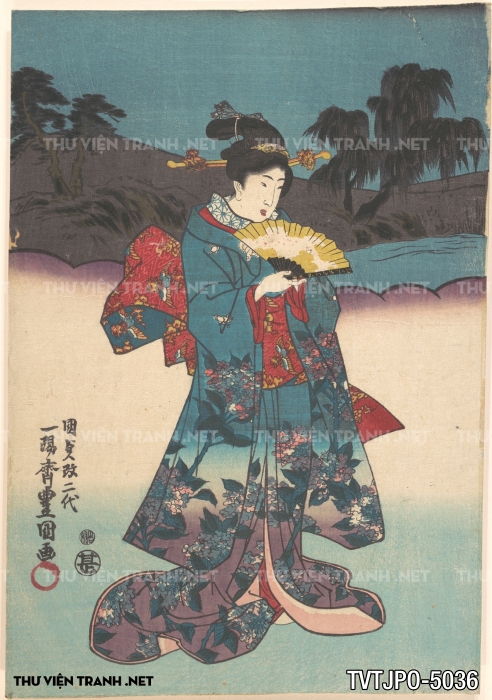 Tranh Ukiyo-e Nhật Bản cổ 3