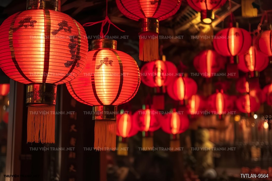 Tranh Đèn Lồng- Lantern