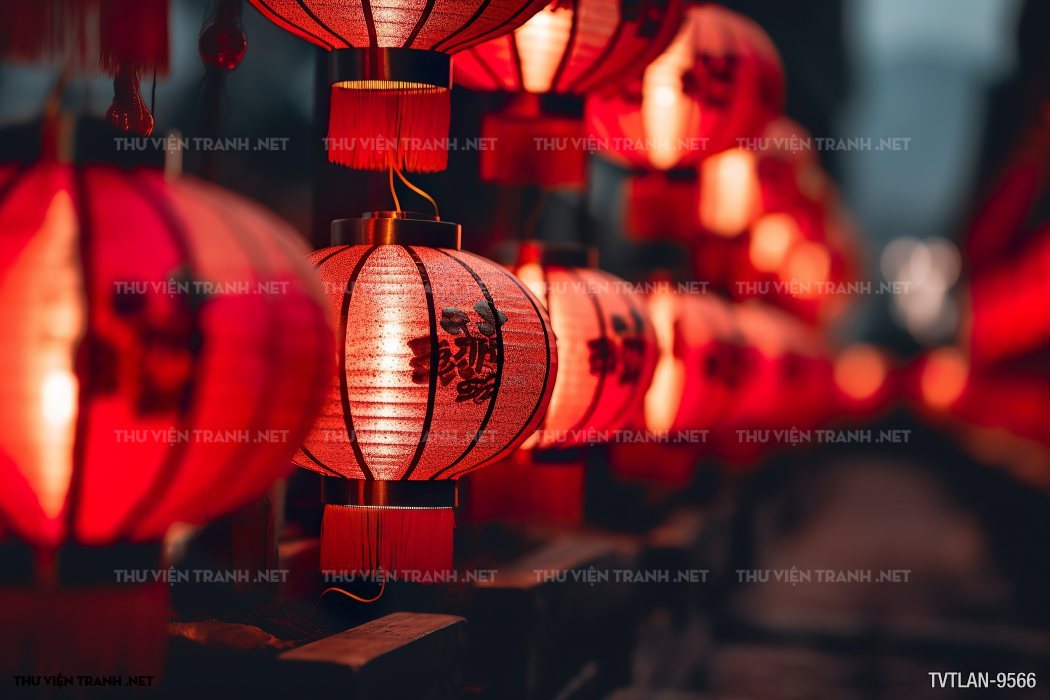 Tranh Đèn Lồng- Lantern