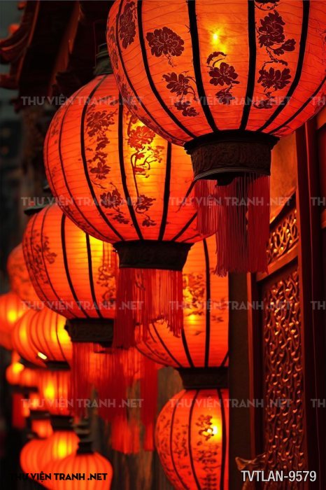 Tranh Đèn Lồng- Lantern