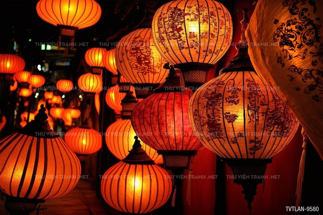 Tranh Đèn Lồng- Lantern